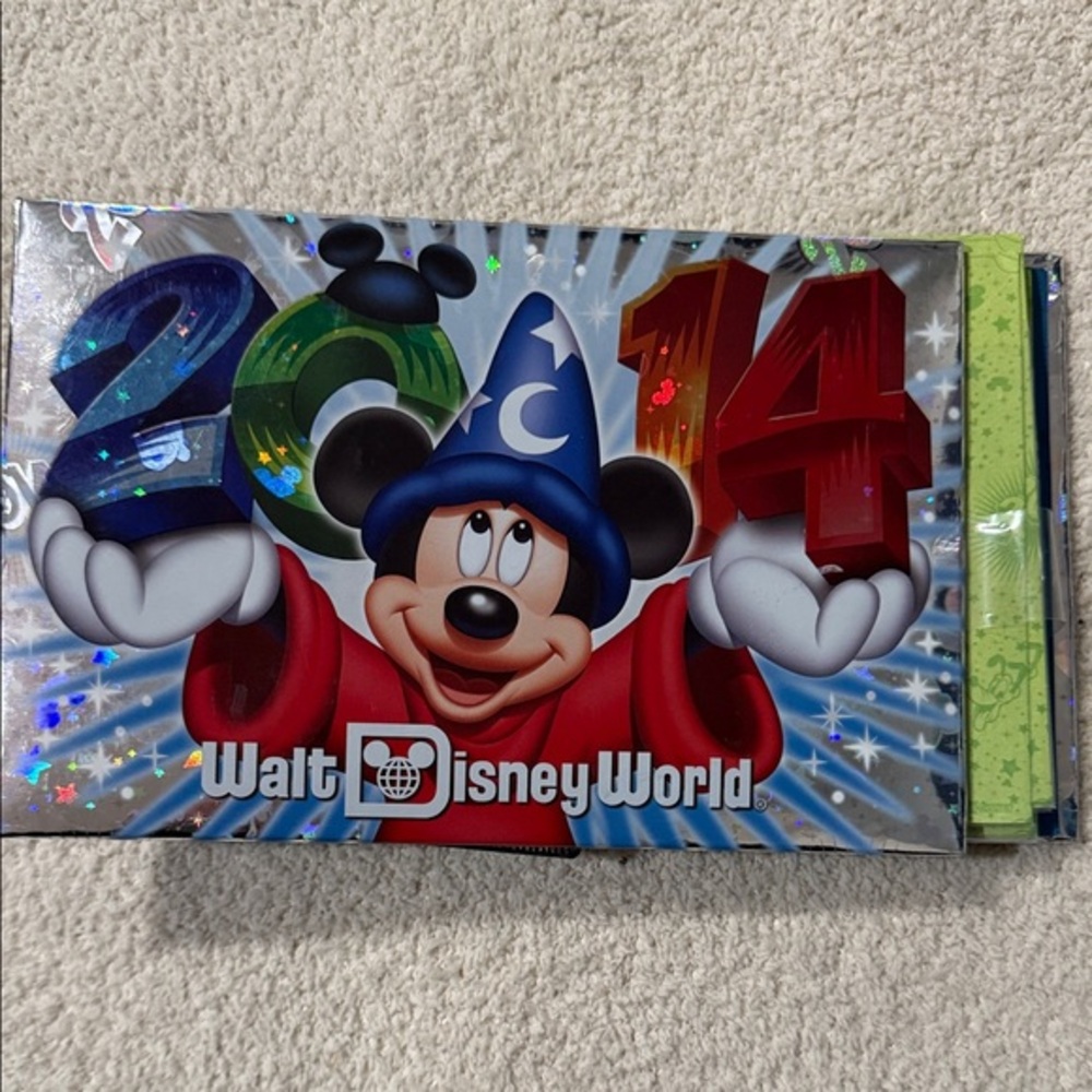 Disney Mickey Mouse 2014 Party Invitations - Red, Blue, Green
